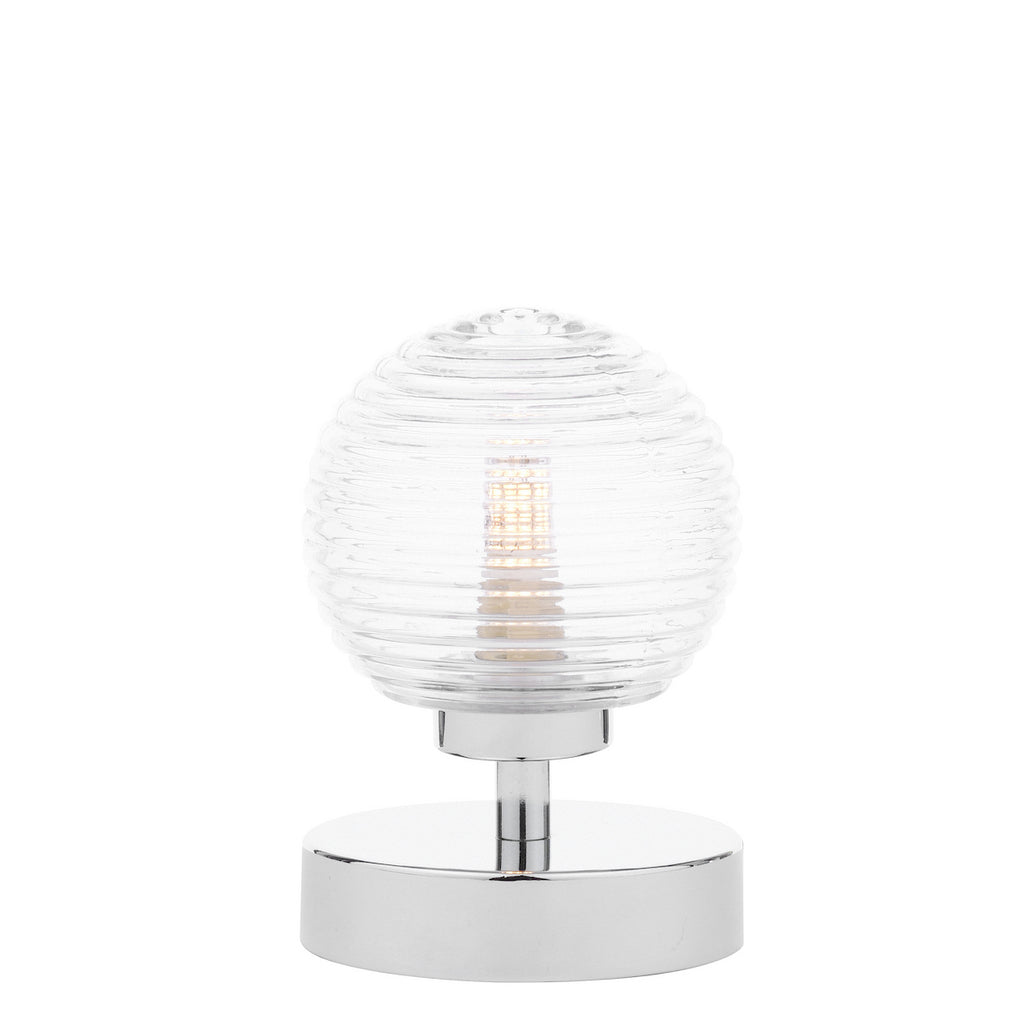 GL8 Mix & Match Ribbed Clear Glass Shade Only G9 8cm (S)