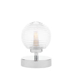 GL8 Mix & Match Ribbed Clear Glass Shade Only G9 8cm (S)