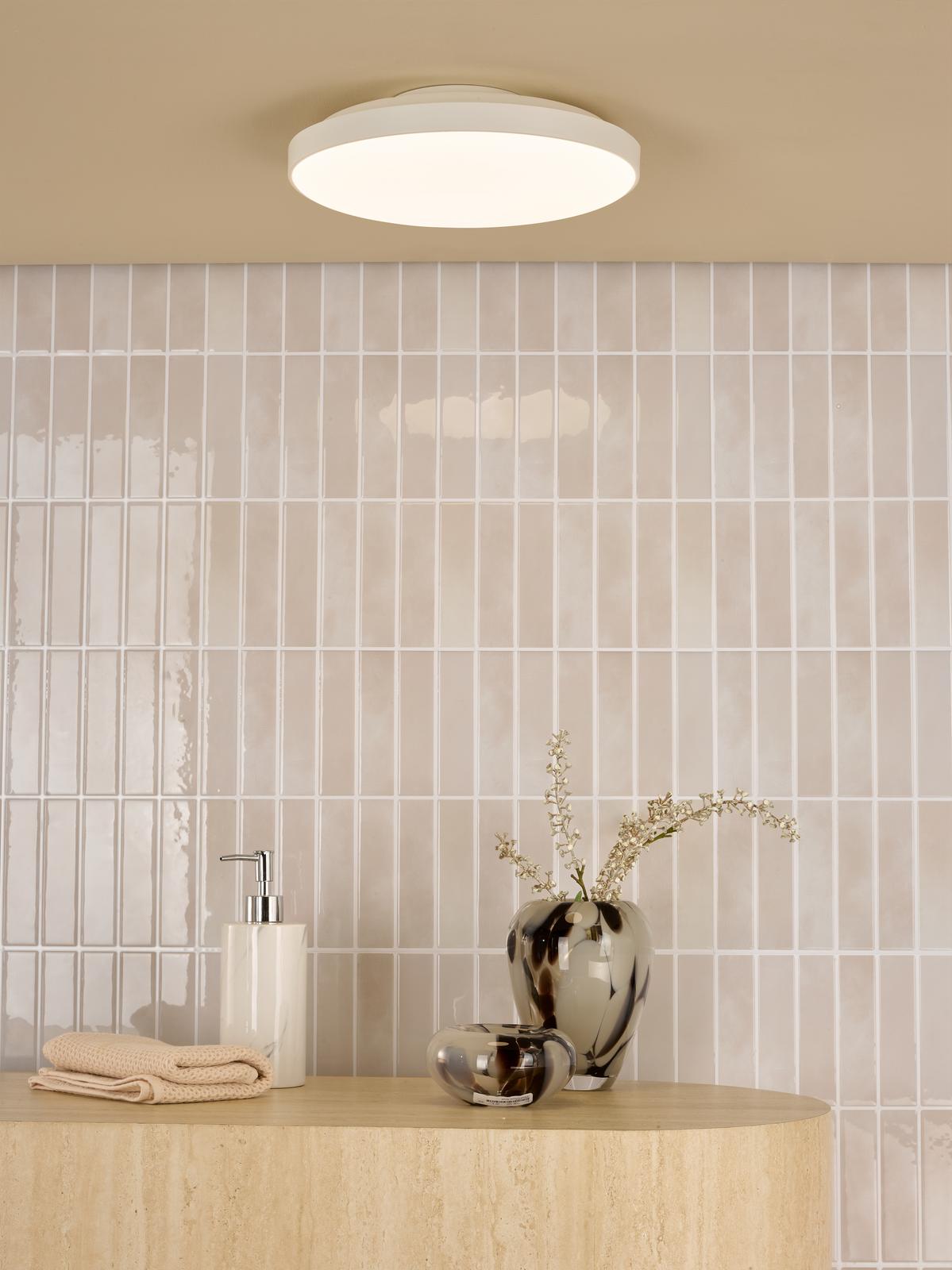 ESS5202 Essien Bathroom Ceiling Light White LED IP44