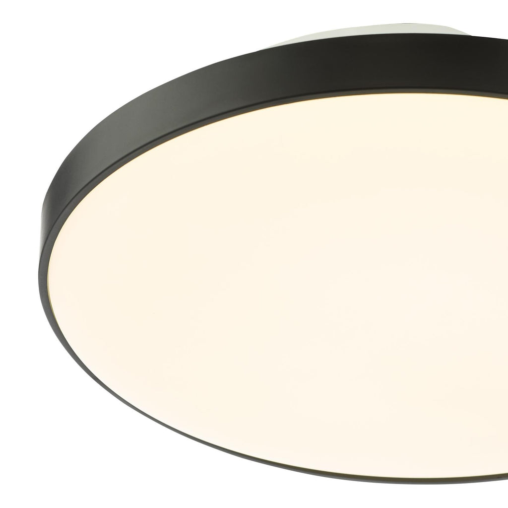 ESS5222 Essien Bathroom Ceiling Light White and Black LED IP44