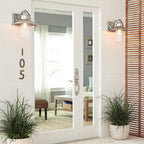 FE-BOYNTON2-L Boynton 1 Light Large  Outdoor Wall Lantern Painted Brushed Steel