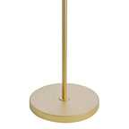 FEN4935 Fenella 3 Light Floor Lamp Gold Leaf and Seagrass