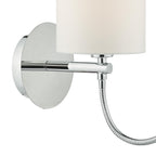 FET0750-S1061 Feta Wall Light Polished Chrome With Shade LED