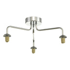 FEY0350-F Feya 3 Light Semi-Flush Chrome Fitting Only (S)