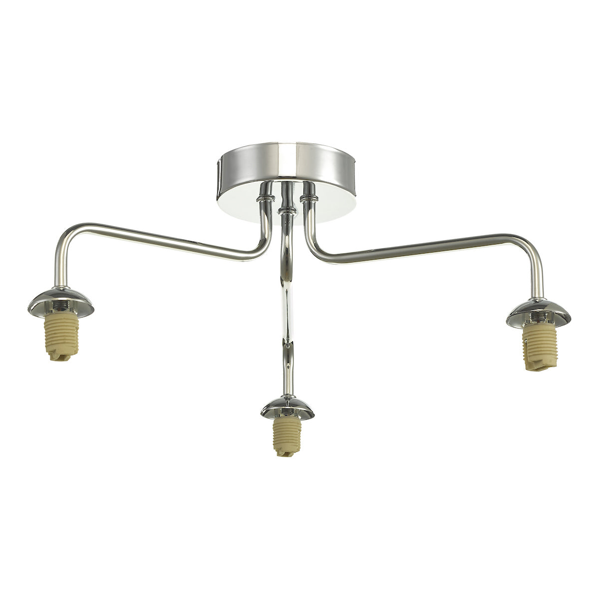 FEY0350-F Feya 3 Light Semi-Flush Chrome Fitting Only (S)