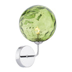 GL14 Mix & Match Green Dimpled Glass G9 15cm Shade Only (S)