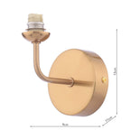 FEY0763-F Feya Wall Light Antique Bronze Bracket Only (S)