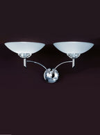FL2006/2 Fizz 2 Light Wall Bracket Chrome (S)