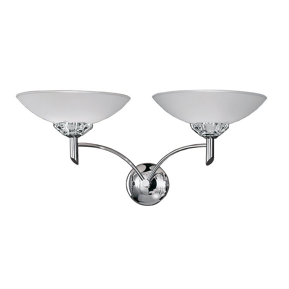 FL2006/2 Fizz 2 Light Wall Bracket Chrome (S)