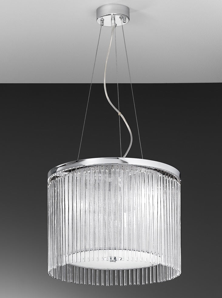 FL2191/3 Eros 3 Light Pendant Chrome (S)