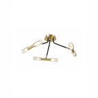 FL2435-6 Nano 6 Light Ceiling Light Black Bronze (S)