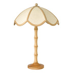 GIU4229 Giuliana 2 Light Table Lamp Natural Wood and Natural Wood