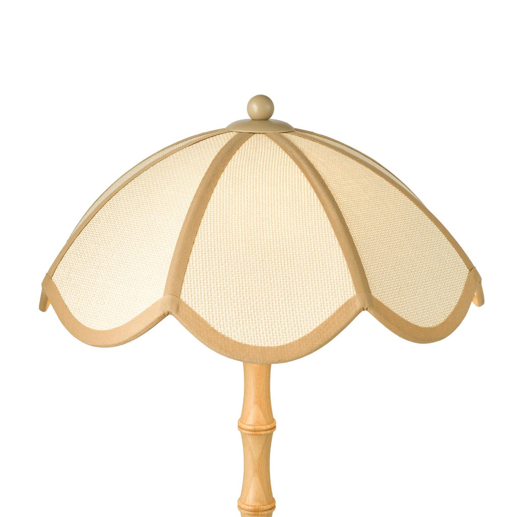 GIU4229 Giuliana 2 Light Table Lamp Natural Wood and Natural Wood