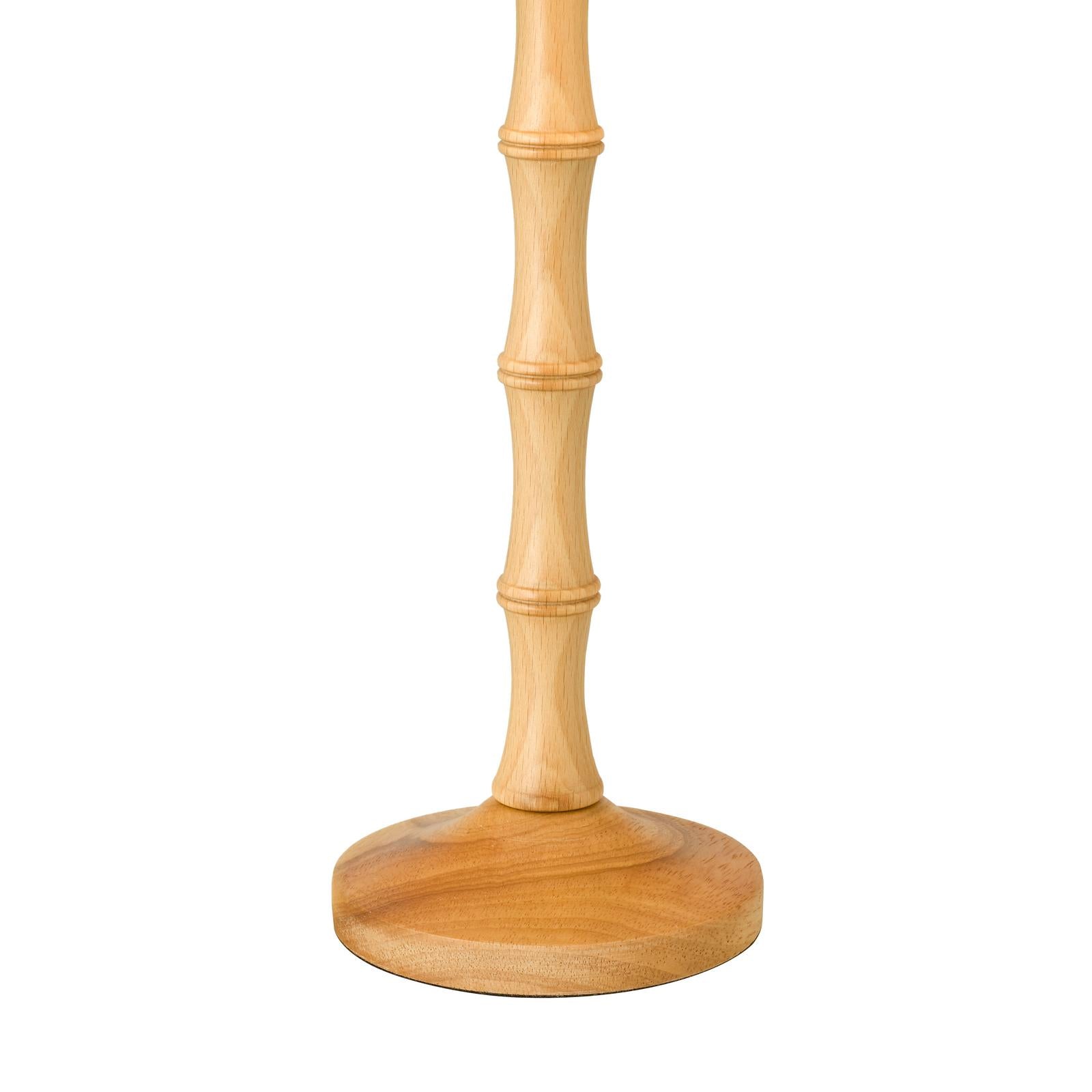 GIU4229 Giuliana 2 Light Table Lamp Natural Wood and Natural Wood