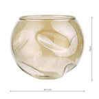 GL16 Mix & Match Amber Organic Glass G9 11cm (S)