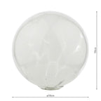 GL17 Mix & Match White Confetti Glass Shade G9 10cm (S)