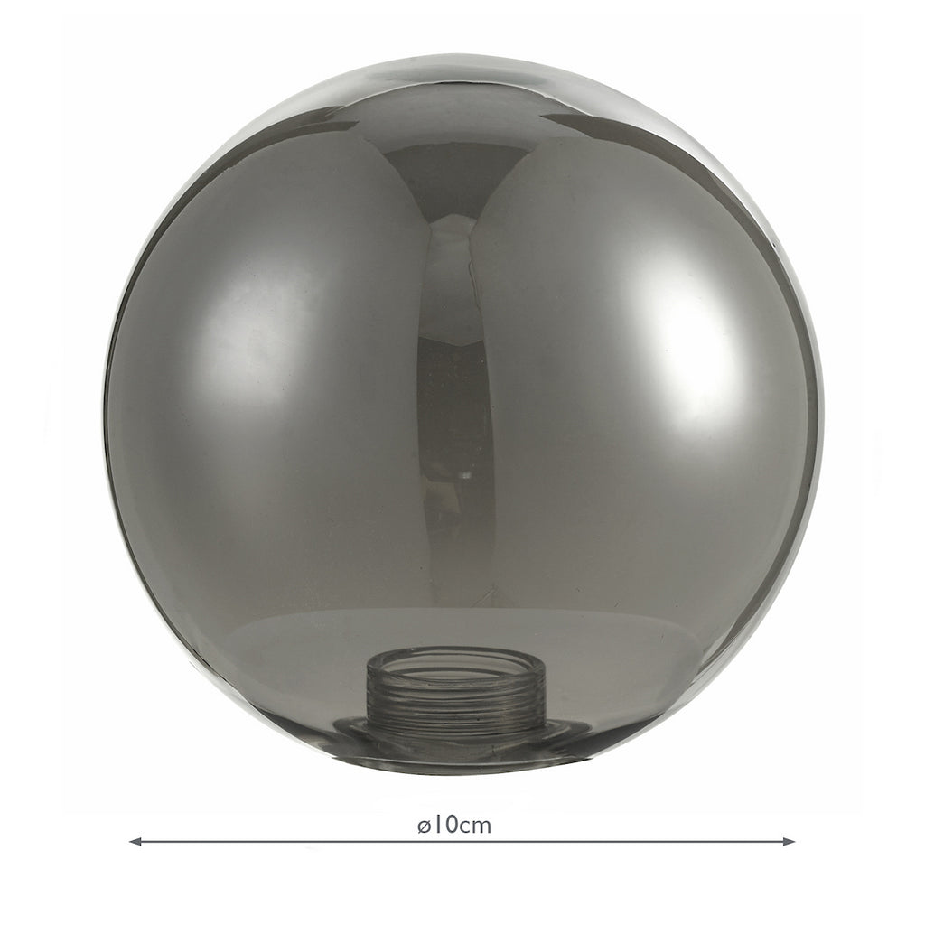 GL1 Mix & Match Smoked Glass Shade G9 10cm (S)