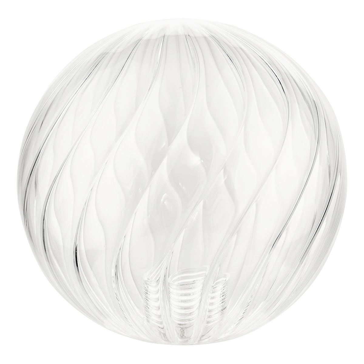 GL3 Mix & Match Twisted Style Clear Glass Shade G9 10cm (S)