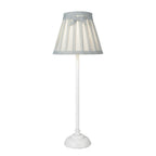 GRA422 Grace Table Lamp Matt White and Matt White With Shade