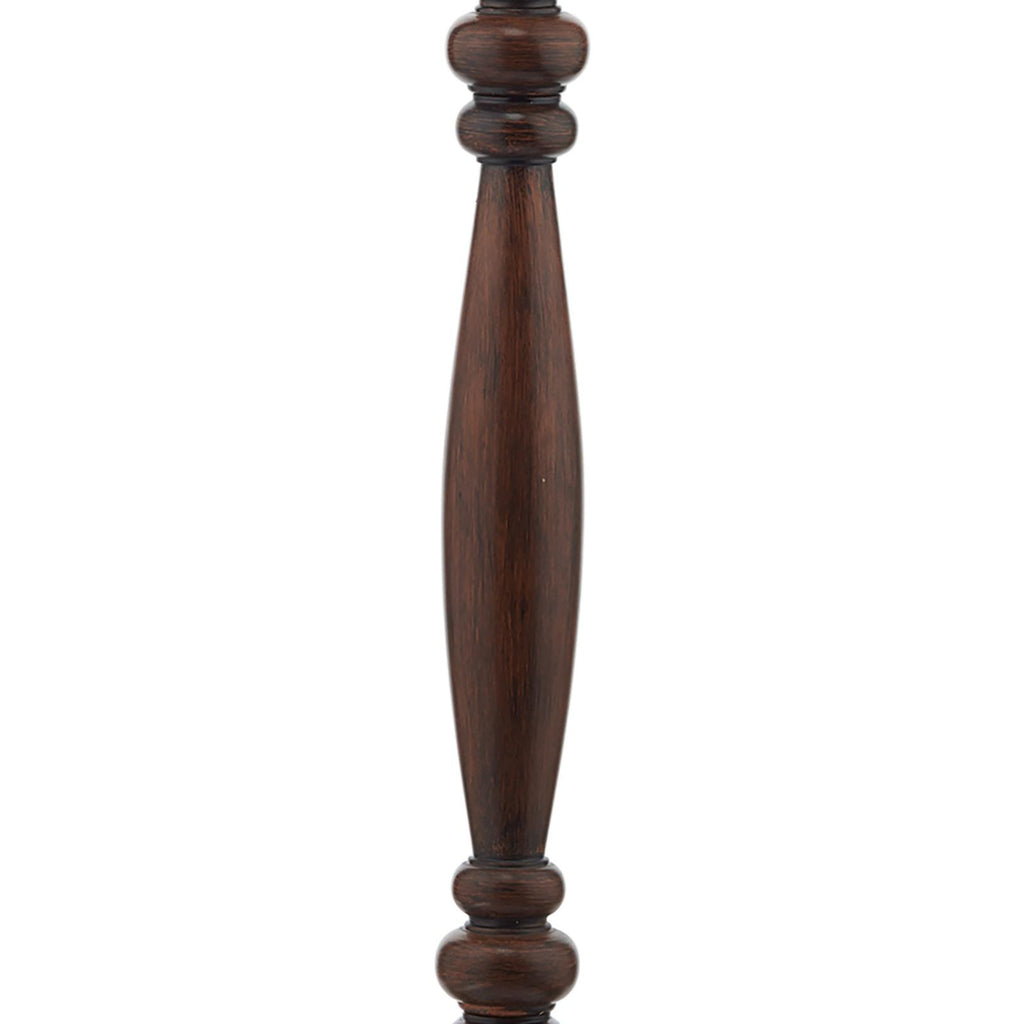HAY4947-CEZ1829 Hayward Floor Lamp Wood Effect With Shade