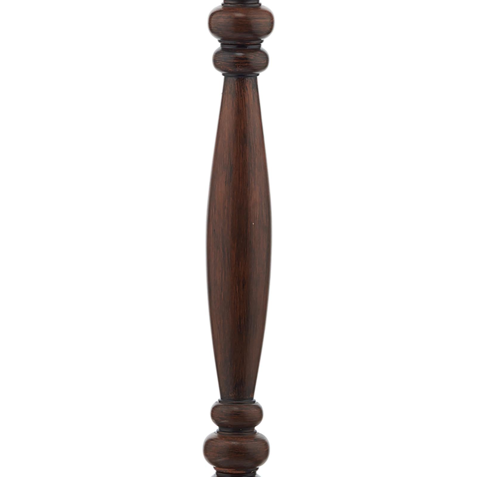 HAY4947-CEZ1829 Hayward Floor Lamp Wood Effect With Shade
