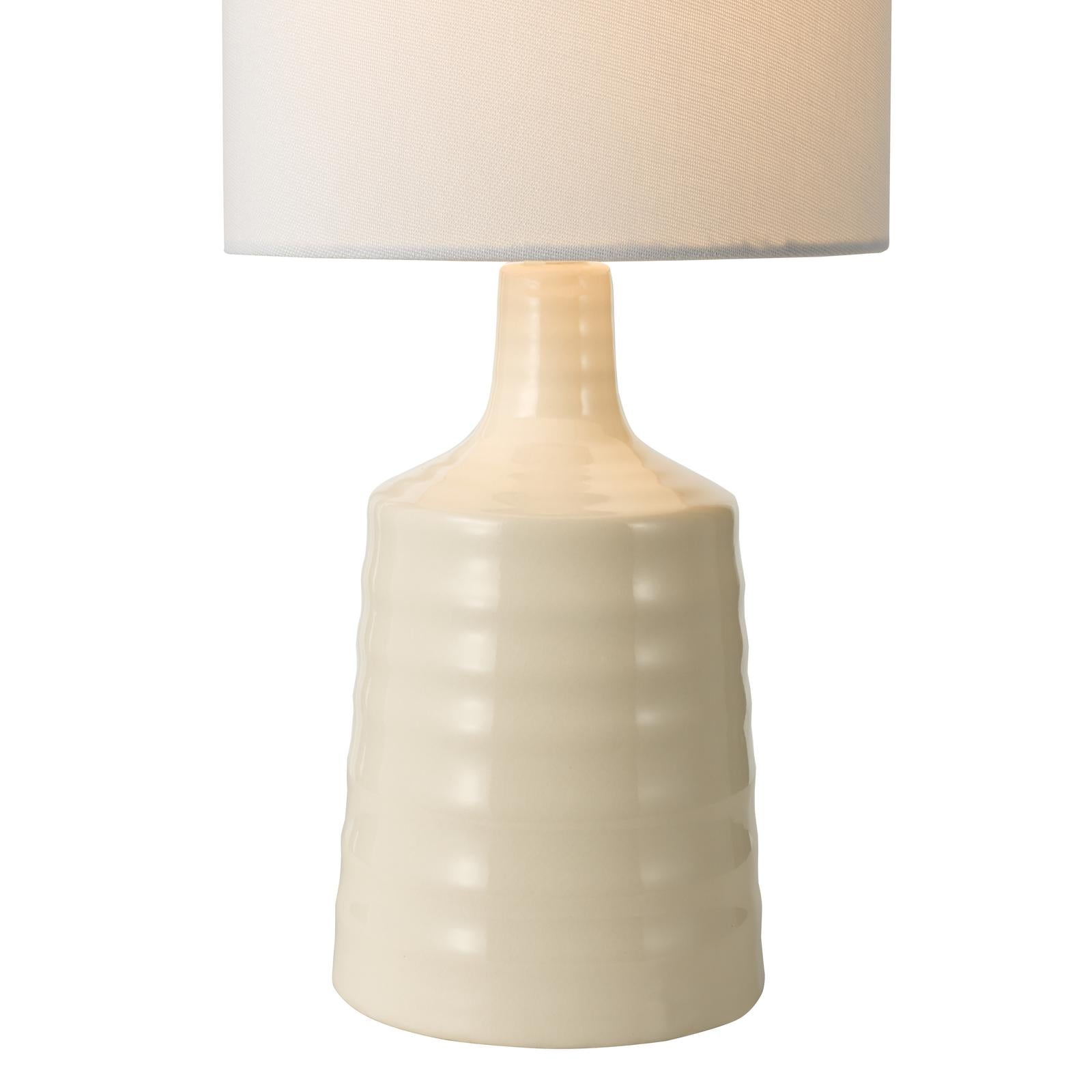 INC4033 Inci Twin Pack Table Lamp Cream With Shade