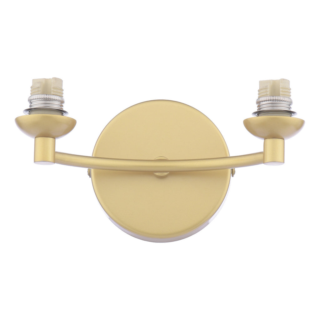 IZZ0935-F Izzy 2 Light Wall Light Matt Gold Bracket Only (S)