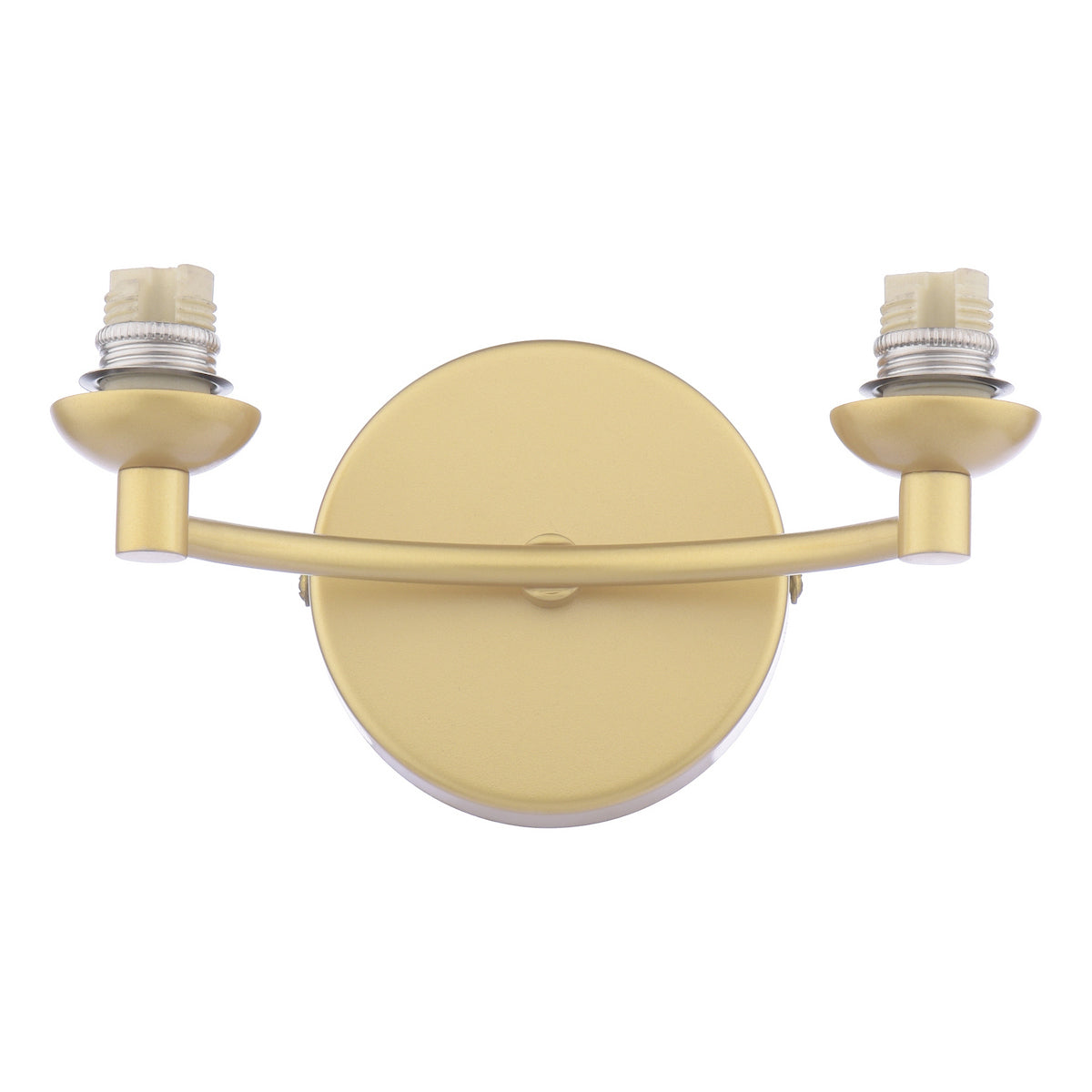 IZZ0935-F Izzy 2 Light Wall Light Matt Gold Bracket Only (S)