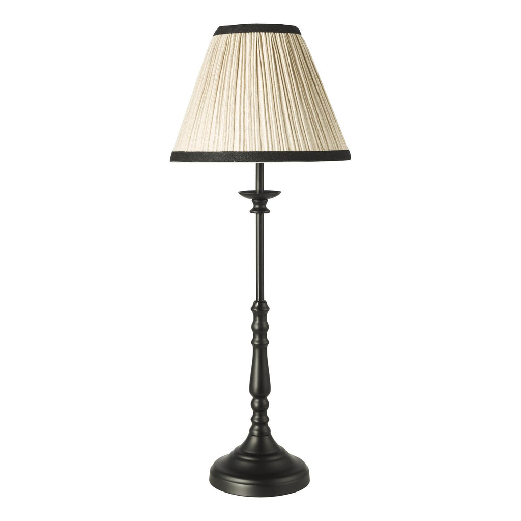 JUD4122 Judy Table Lamp Satin Black With Shade
