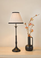 JUD4122 Judy Table Lamp Satin Black With Shade