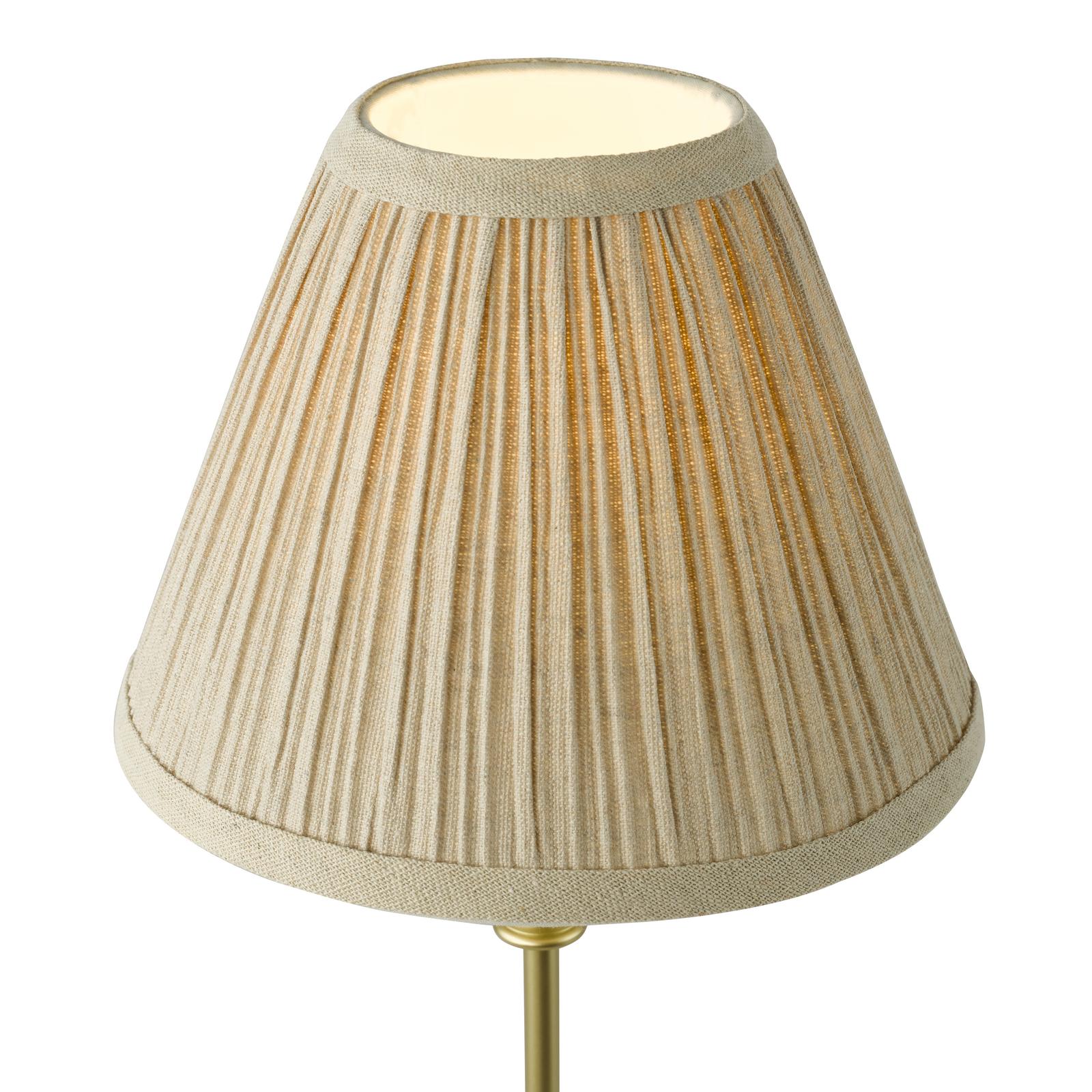 JUD4135 Judy Table Lamp Satin Gold With Shade