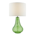 KRI4224 Kristina Table Lamp Green Glass With Shade