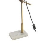 MEN4263 Mendal Desk Lamp Antique Bronze and Marble