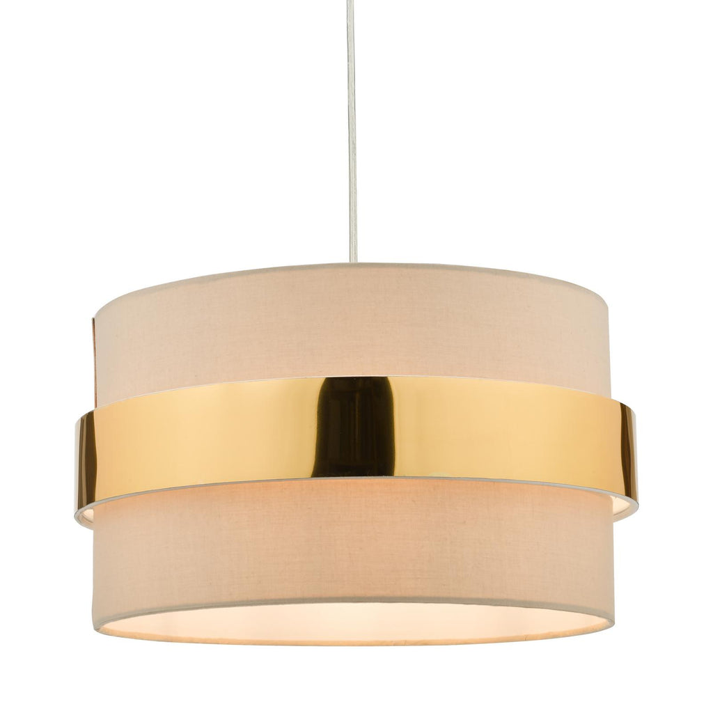 OKI6529 Oki Easy Fit Pendant Taupe With Shade