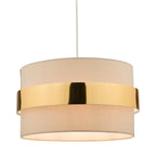 OKI6529 Oki Easy Fit Pendant Taupe With Shade