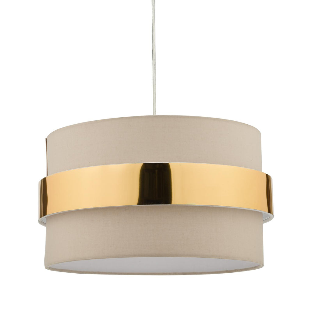 OKI6529 Oki Easy Fit Pendant Taupe With Shade
