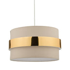 OKI6529 Oki Easy Fit Pendant Taupe With Shade