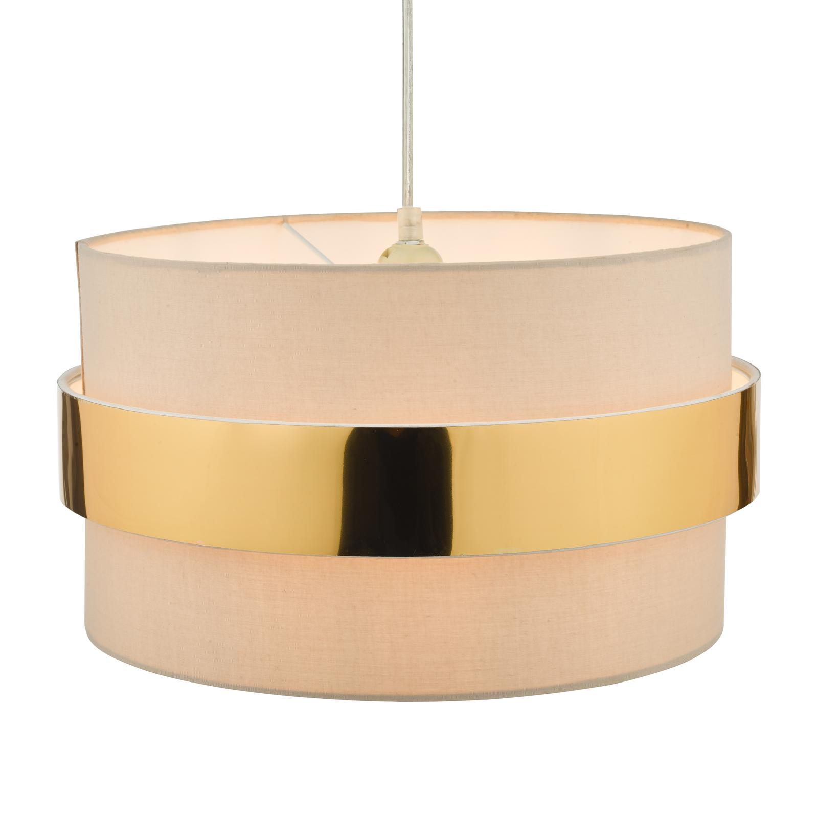 OKI6529 Oki Easy Fit Pendant Taupe With Shade