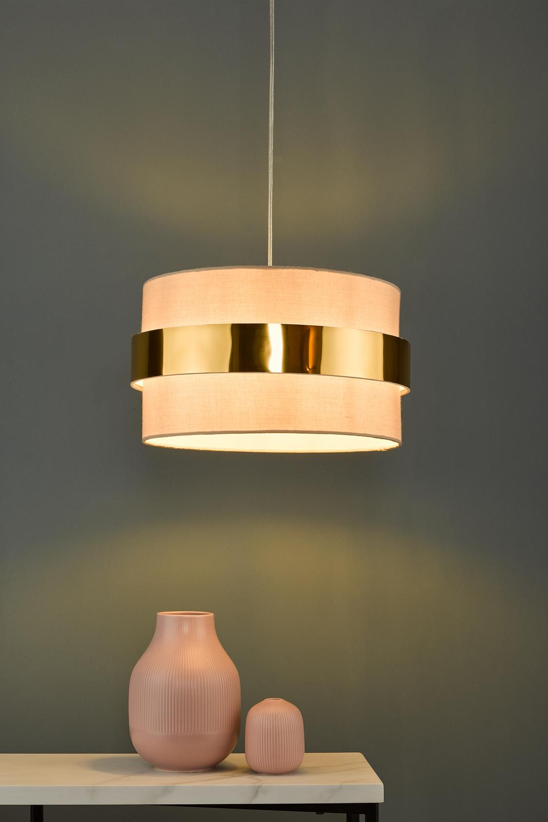 OKI6529 Oki Easy Fit Pendant Taupe With Shade