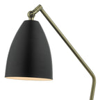 OLL4154 Olly Desk Lamp Antique Brass and Matt Black