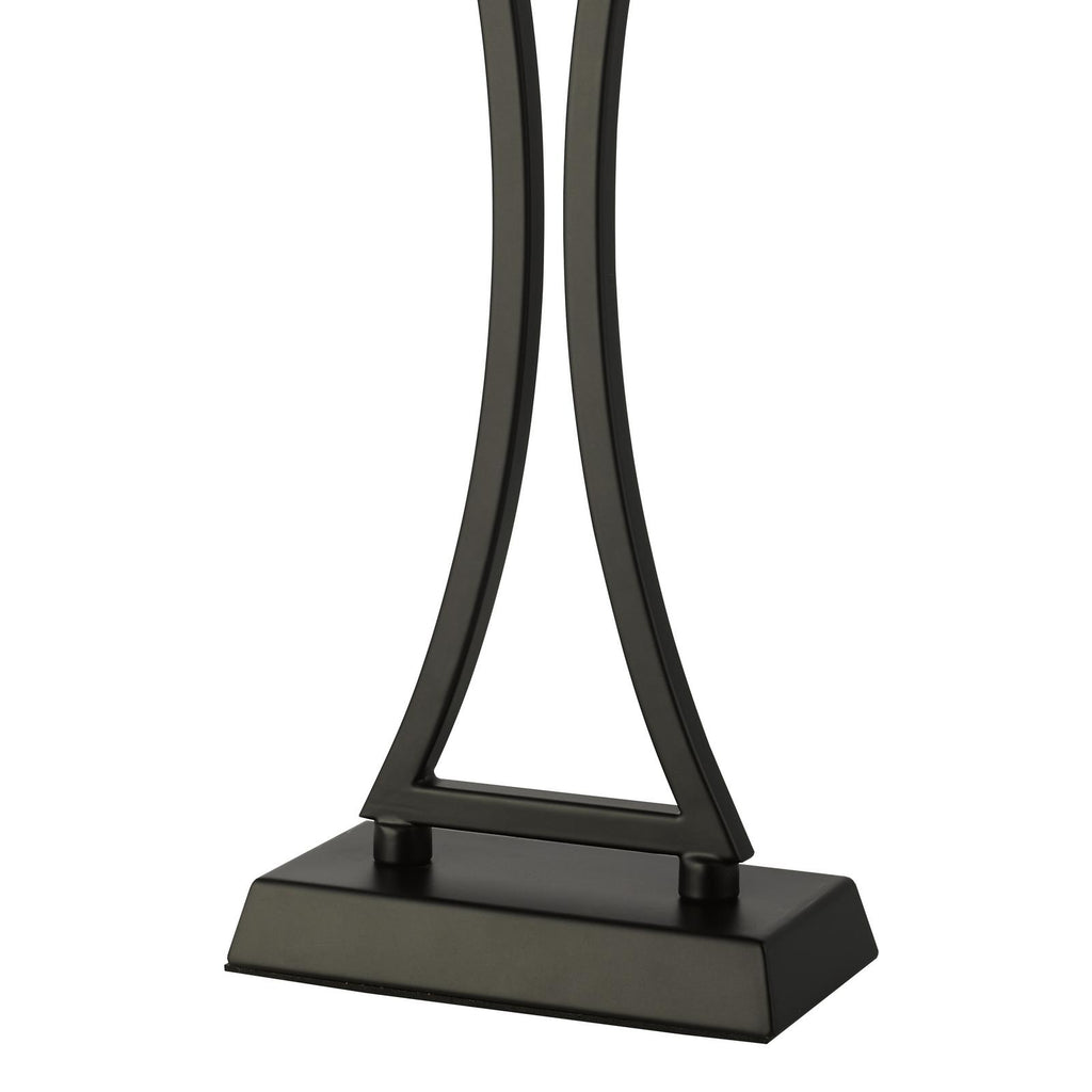 OPO4122 Oporto Table Lamp Matt Black With Shade
