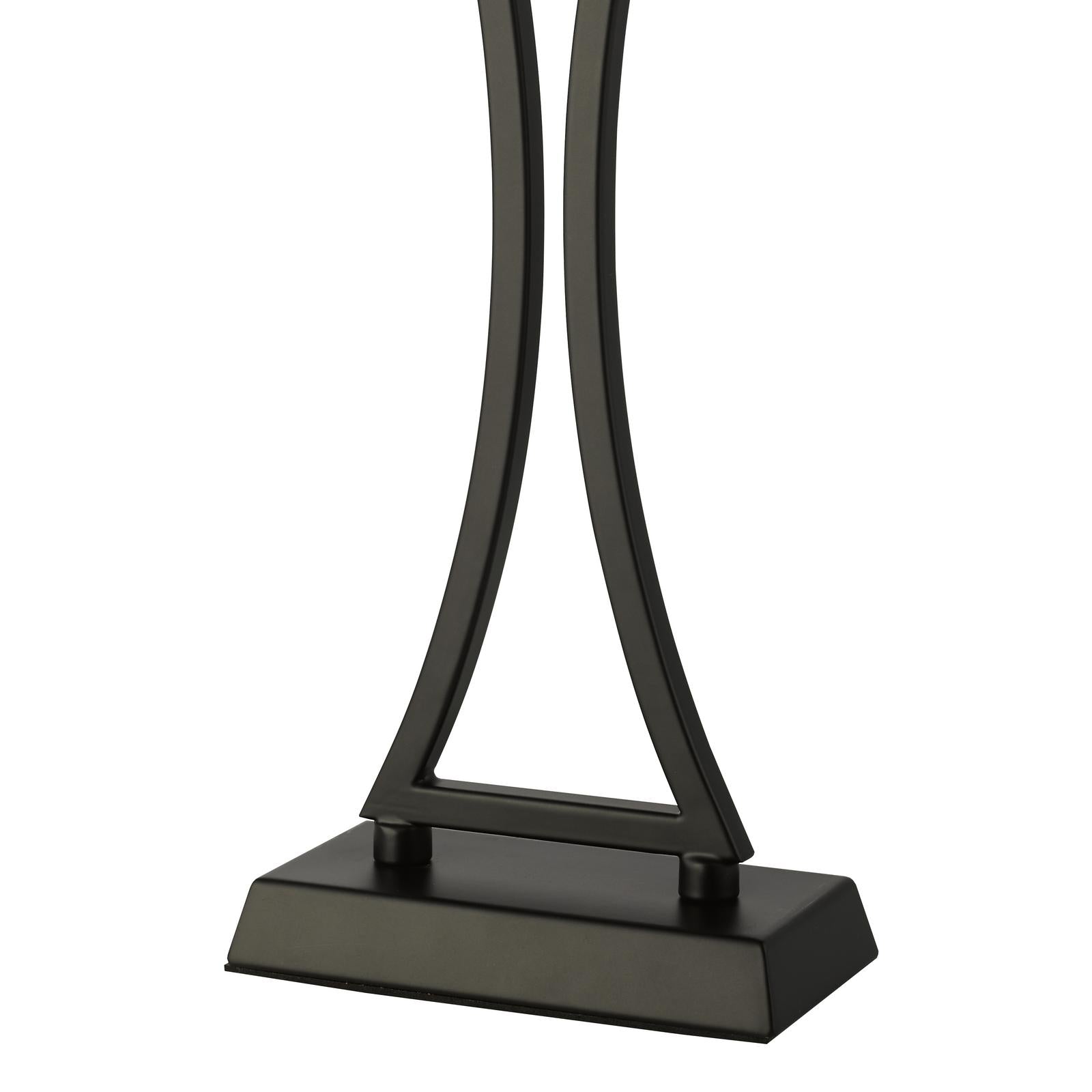 OPO4122 Oporto Table Lamp Matt Black With Shade