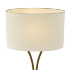 OPO4142 Oporto Table Lamp Aged Brass With Shade