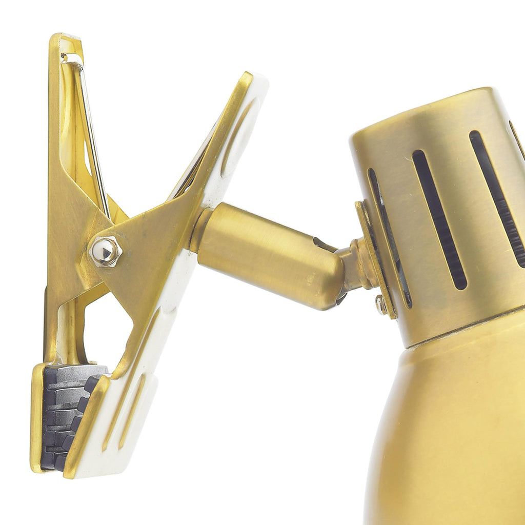 OSA4175 Osaka Single Spotlight Brushed Brass