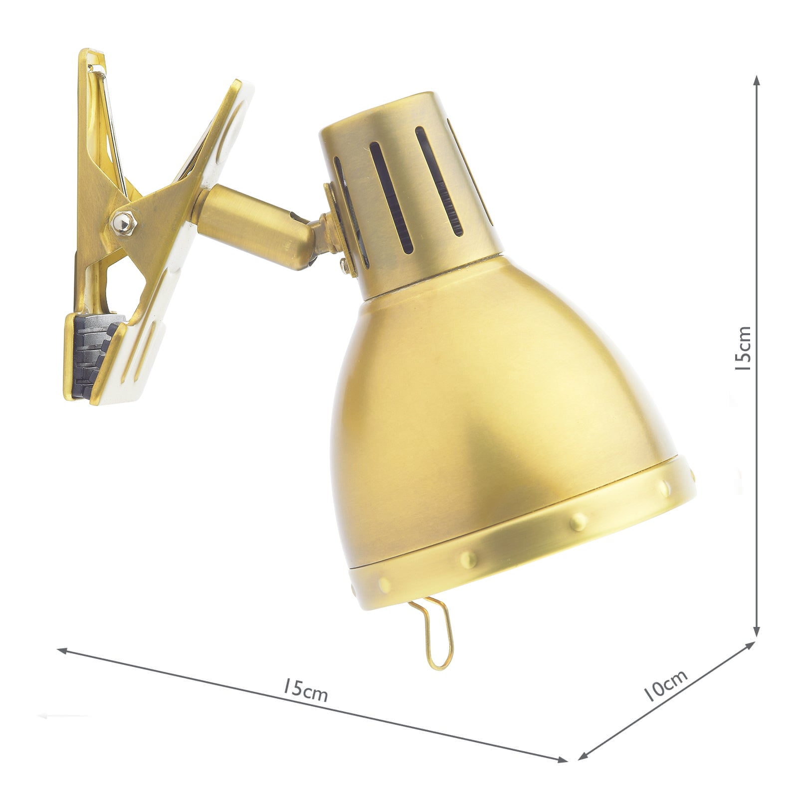 OSA4175 Osaka Single Spotlight Brushed Brass