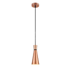 PCH236 Happy 100mm Pendant Satin Copper (S)