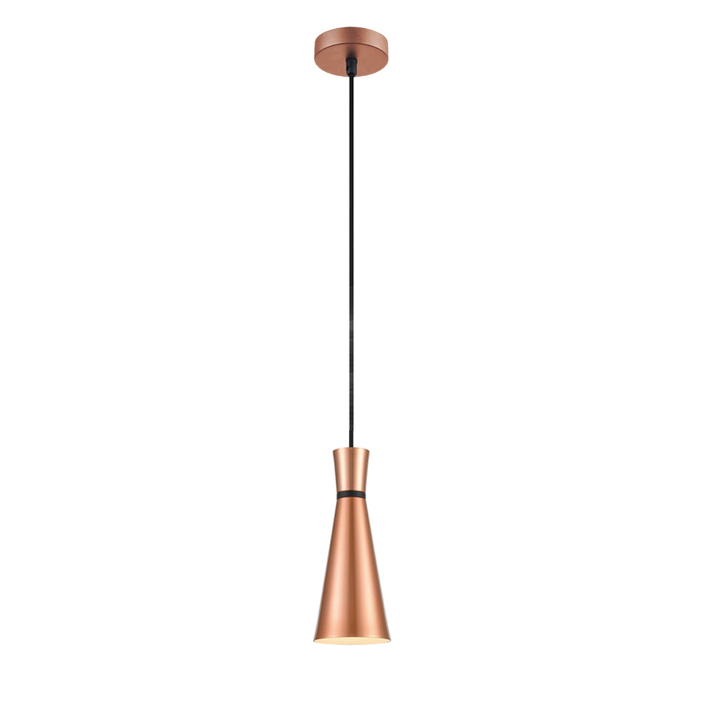PCH236 Happy 100mm Pendant Satin Copper (S)