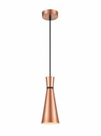 PCH236 Happy 100mm Pendant Satin Copper (S)
