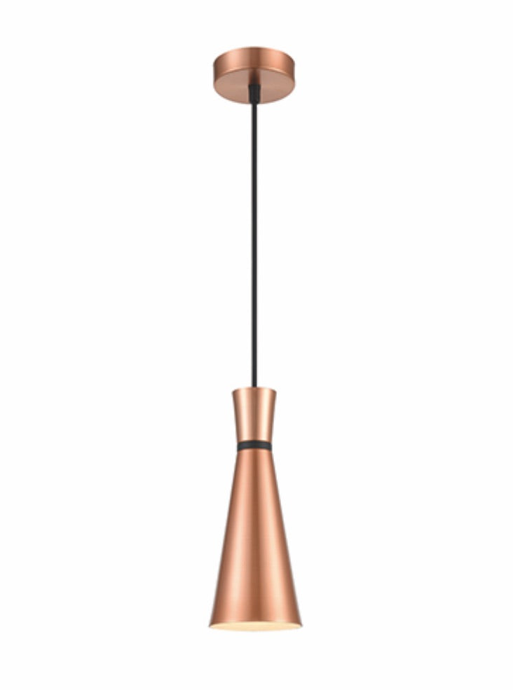 PCH236 Happy 100mm Pendant Satin Copper (S)