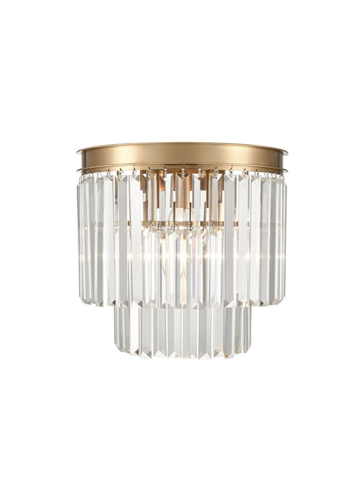 FL2465-3 Perdita 3 Light Crystal Wall Light